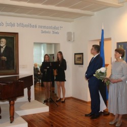Gallery Latvijas un Igaunijas Ārlietu ministriju Valodu balvas pasniegšana muzejā. 09.09.2022. (I.Leitis)